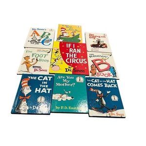 Lot 9 - Dr Seuss Bernstains Bright & Early Beginner Books Cat in the Hat ABC… - Imagen 1 de 23