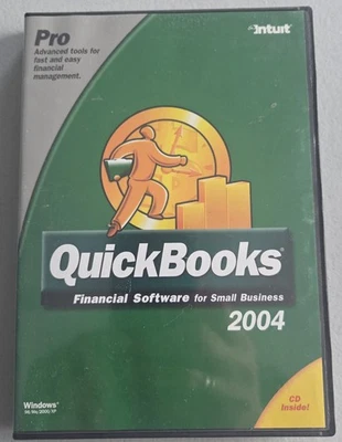Intuit QuickBooks Pro 2004 with License for Windows 98/ME/2000/XP - Image 1 of 2