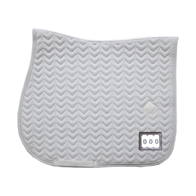 Kentucky Horsewear Weiß Full Springschabracke Fishbone Competition - Bild 1 von 4