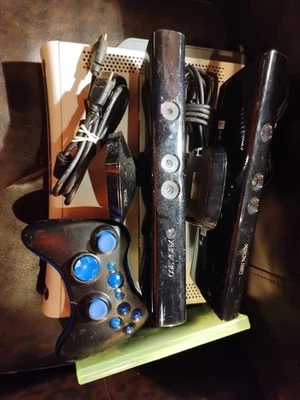 Microsoft Xbox 360 Bundle, Including Kinect, Games, Wires & More!  - Image 1 of 4