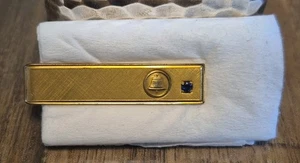 12K Gold gefüllt Klingel Telefon Krawattennadel 25 Jahre Service Auszeichnung - Bild 1 von 4