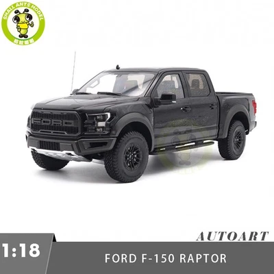 1/18 Ford F-150 Raptor AUTOart 72947 Agate Black Model Car Foto 1 de 4