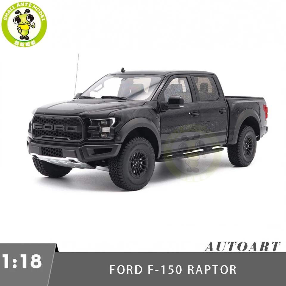 Coche modelo Ford F-150 Raptor AUTOart 72947 negro ágata 1/18 Foto 1 de 4