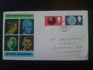 BRITISH DISCOVERY FDC 19 SETTEMBRE 1967 VALORE - Foto 1 di 1