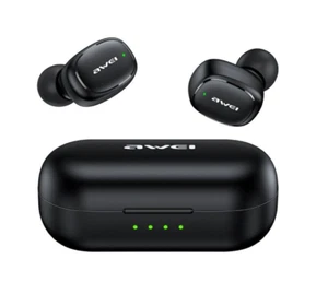 AWEI T13 PRO True Wireless Bluetooth Headphones, 8mm Driver e IPX6 Waterproof - Imagen 1 de 12