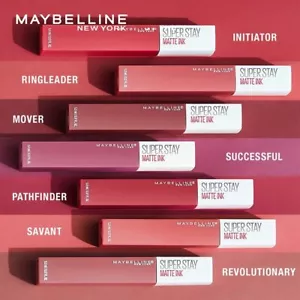 Maybelline New York Liquid Matte Lipstick Long Lasting 16hr Superstay Matte Ink - Picture 1 of 66