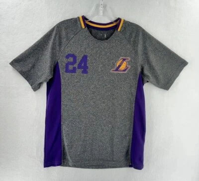 Kobe Bryant 24 UNK  LA Lakers Warm Up Shirt - Image 1 of 4