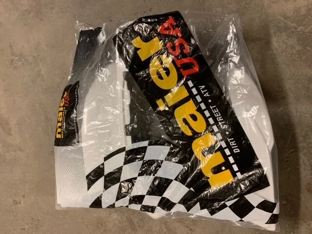 Guardabarros trasero Maier blanco como nuevo para Yamaha YFZ450 2004-2013 Foto 1 de 1