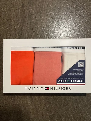 Tommy Hilfiger Damen Unterwäsche 3er Pack Thong Stringtangas XS | S |  L NEU - Bild 1 von 4