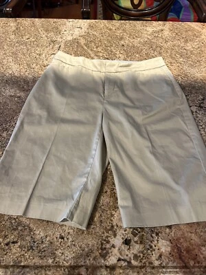 Pantalones Cortos para Mujer Coldwater Creek Ajuste Natural Algodón Spandex - Tostado - Talla 4 Usados en Excelente Condición Foto 1 de 4