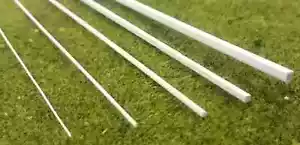 Square Bar Styrene ABS Rod Section Strip Architecture Model Making 0.5mm-3mm - Picture 1 of 2