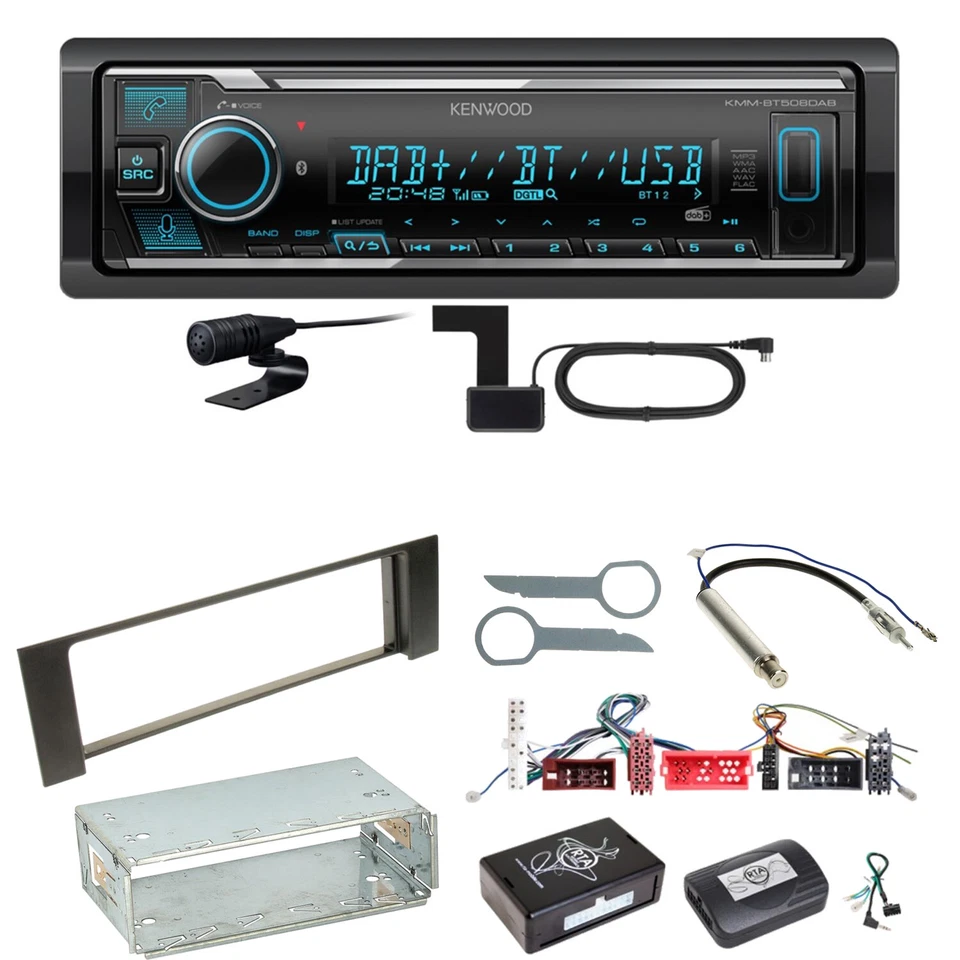Kenwood KMM-BT508DAB Autoradio (DAB Bluetooth) #37907016