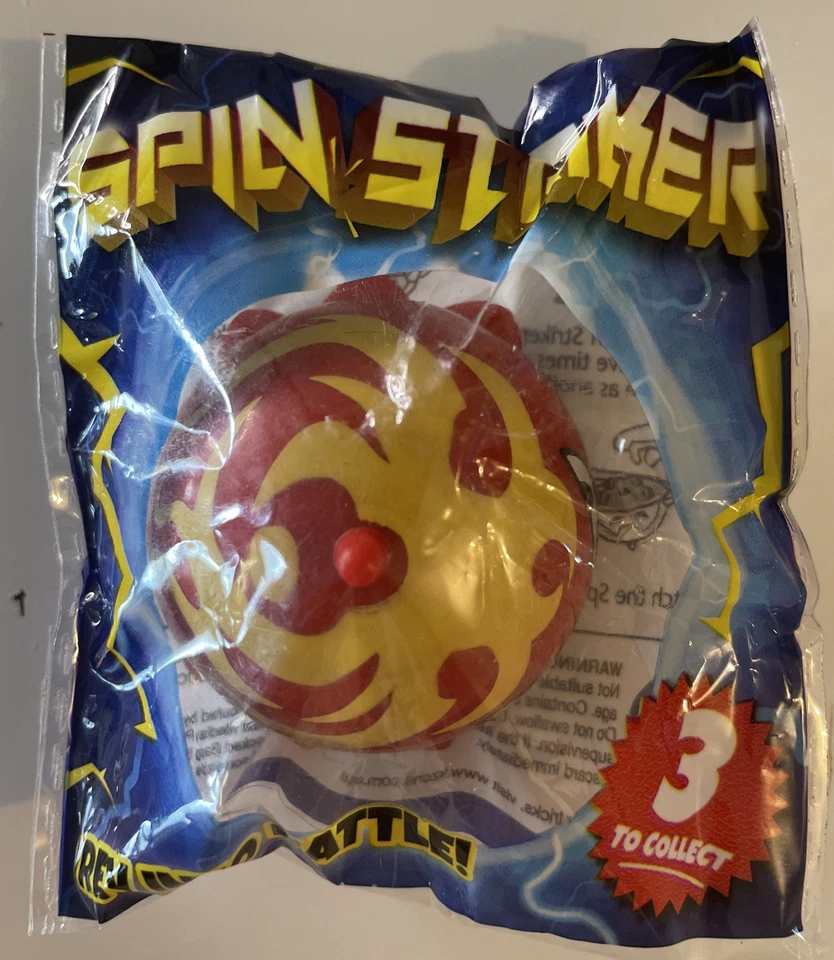 Boneco de batalha Spin Striker Spintop revista K-ZONE bônus brinquedo surpresa próxima mídia - Imagem 1 de 4