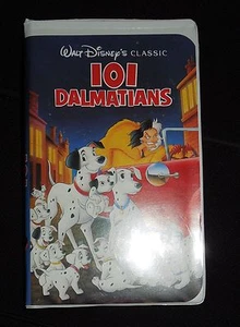NEW & UNPLAYED Disney VHS Black Diamond Collection 101 Dalmations - Picture 1 of 2