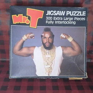 KOMPLETT Mr. T 300 extra großes teiliges Puzzle 1984 A-Team 22,5"" x 33"" Vintage - Bild 1 von 13