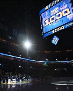 Nick Leddy 1000 Games Stadium St Louis Blues 8x10 NHL Hockey Photo - Picture 1 of 1