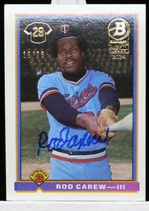 2024 Bowman Rod Carew Buyback Auto #15/23 Twins - Picture 1 of 2