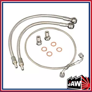 Turbo Öl Wasser Leitung Schlauch Geflecht Set für Ford Sierra / Sapphire Cosworth - Bild 1 von 1