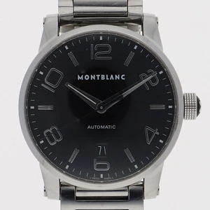 MONTBLANC 7210 Time walker black SS AT - Picture 1 of 7