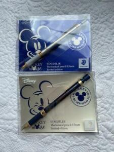 Staedtler Mickey Mouse Mechanical Pencil 0.5mm Navy & Silver Limited Edition New