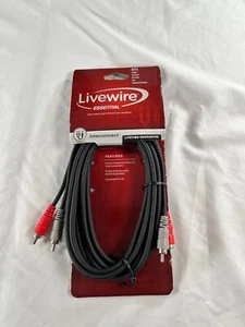 RCA To RCA Cable NEW 9FT Brand New Livewire Essential - Picture 1 of 5
