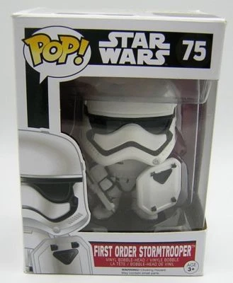 Star Wars Pop Vinyl 75 First Order Stormtrooper Riot Gear Exclusive - Image 1 of 2
