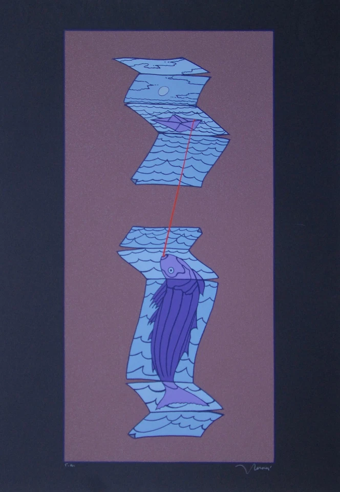 CASORATI FRANCESCO SER.50X70 "LE FIABE DI CASORATI" - Immagine 1 di 1