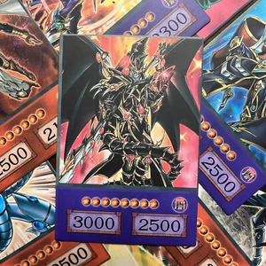 Yugioh Anime Style 10 Card Specialty Set - 10 Cards (Red Eyes Dark Dragoon &more - Picture 1 of 3