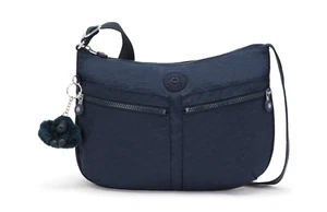 Bolso de hombro Kipling IZELLAH mediano cruzado - azul azul 2 PVP £83 - Imagen 1 de 6