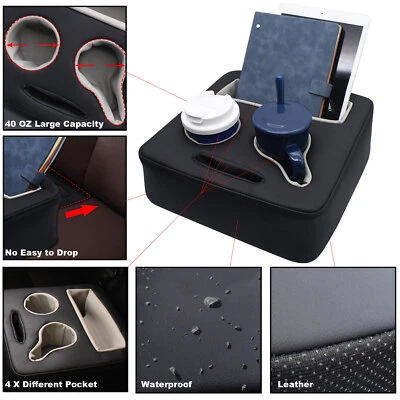 Съемный расширитель держатель для напитков на автомобильное сиденье 40 унций для аксессуаров Nissan 4 упаковки - Изображение 1 из 4