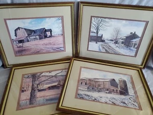 Impresiones de granero enmarcadas 21x17 surtidas - ¡Tu elección! Artista(s) Desconocido(s) - Imagen 1 de 7