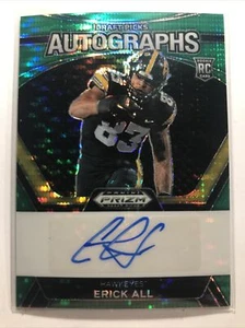 Erick All 2020 Prizm Draft ROOKIE RC AUTO IOWA HAWKEYES GREEN SSP /25 - Bild 1 von 2