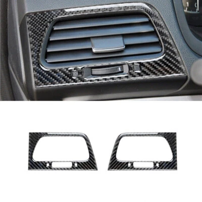 Cubierta de ventilación lateral interior de fibra de carbono 2 piezas para Honda CR-V 2015-16 Foto 1 de 4