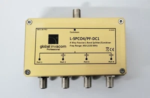 Divisor/combinador de banda L pasivo de 4 vías señal de banda L-SPCO4/PF-DC1 - Imagen 1 de 4