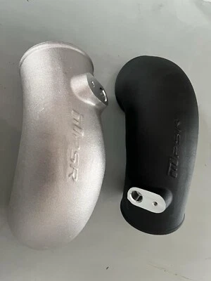 PSR FG falcon turbo cast intake elbow - No BOV Port - BLACK - image 1 of 3