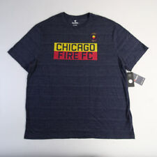 Chicago Fire FC Fanatics Short Sleeve Shirt Men's Blue New
