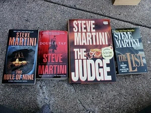 Lot of 4 Steve Martini Legal Thriller Mass Market Paperback Books MIX - Picture 1 of 6