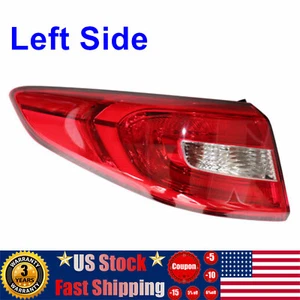 For Hyundai Sonata 2015-2017 Left Driver Outer Tail Light Rear Lamp Red Factory - Picture 1 of 15