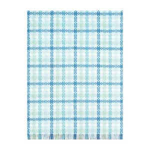 Serene Plaid Woven Cotton Kitchen Towel Patriotic Dishtowel Decoration - Picture 1 of 1