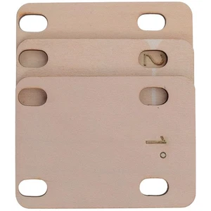 3 piezas espaciadores de guitarra accesorios acústicos de elevación de cuello eléctrico - Imagen 1 de 12