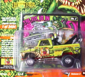 JL Ed Roth RAT FINK ZINGER Street Freaks ‘65 Chevy Pick-Up Tow Truck LE 1/3484 - Picture 1 of 6
