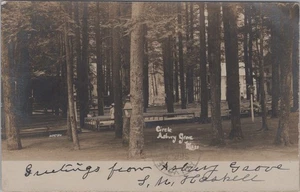 Circle Asbury Grove Massachusetts MA 1906 Norton RPPC Photo Postcard - Picture 1 of 3
