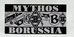 Aufkleber Sticker Borussia Mönchengladbach Mythos Borussia - Bild 1 von 1