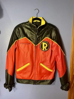 Robin, Tim Drake, Superhero, Comic, Cosplay, Zip Up Leather Jacket - Image 1 of 4