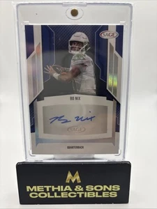 🔥Bo Nix Sage 2024 Rookie Auto Denver Broncos A-BN🔥 - Picture 1 of 2