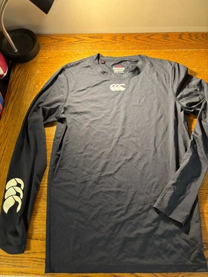 Men's Black IonX Penguin base layer, size L, nylon/elastane - Image 1 of 4