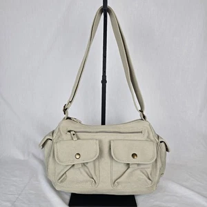L.L. Bean Canvas Umhängetasche Khaki Farbe Baumwolle #0DCS9 - Bild 1 von 21