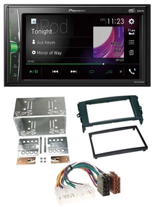 Pioneer 2DIN MP3 DAB USB Bluetooth Autoradio für Toyota Auris 07-12 schwarz - Bild 1 von 9