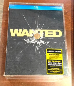 WANTED—Limited ed. Blu-ray—w/ Book of Assassins, postcards, film cel—NEW (I6-24) - Picture 1 of 3