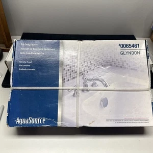 Aquasource Glyndon Tub Only Faucet Chrome Finish 0065461 - Picture 1 of 7